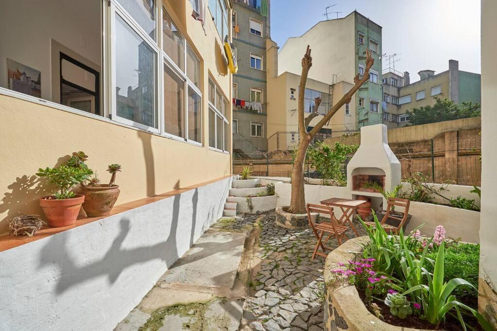 Appartamento Downtown Garden House Lisbona Esterno foto